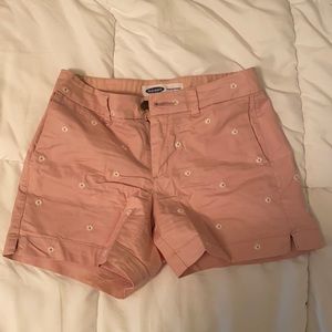 Old Navy Pink Daisy Shorts